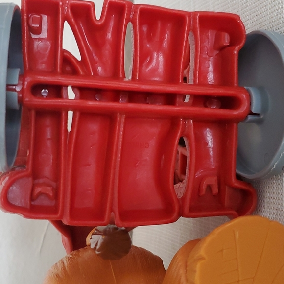 Vintage 2005 Roaring Woolly Mammoth With Cart - Picture 10 of 12